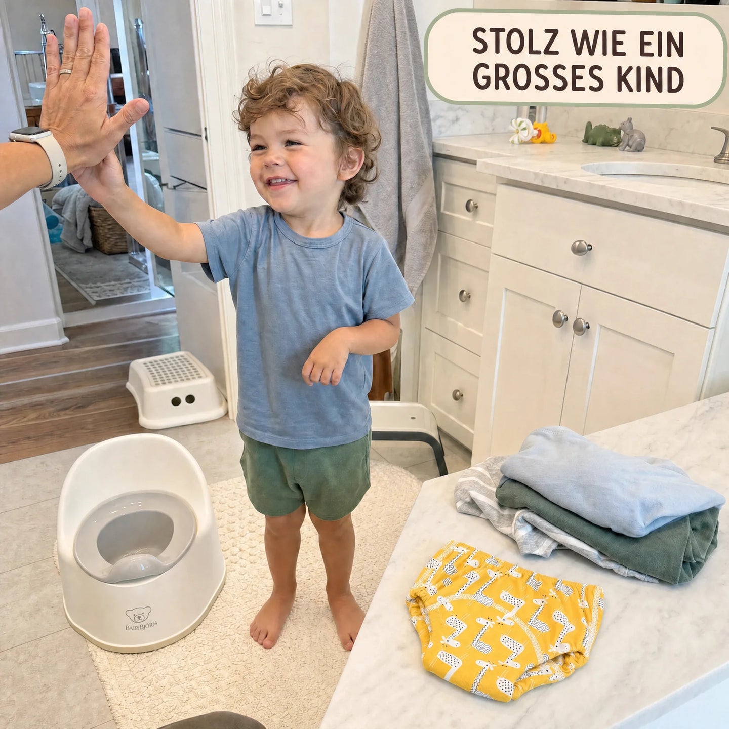 Tinkle Buddy Trainingsunterhosen - Stolz wie ein großes Kind
