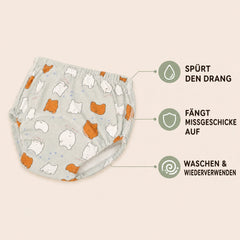 Tinkle Buddy Trainingsunterhosen - Vorteile