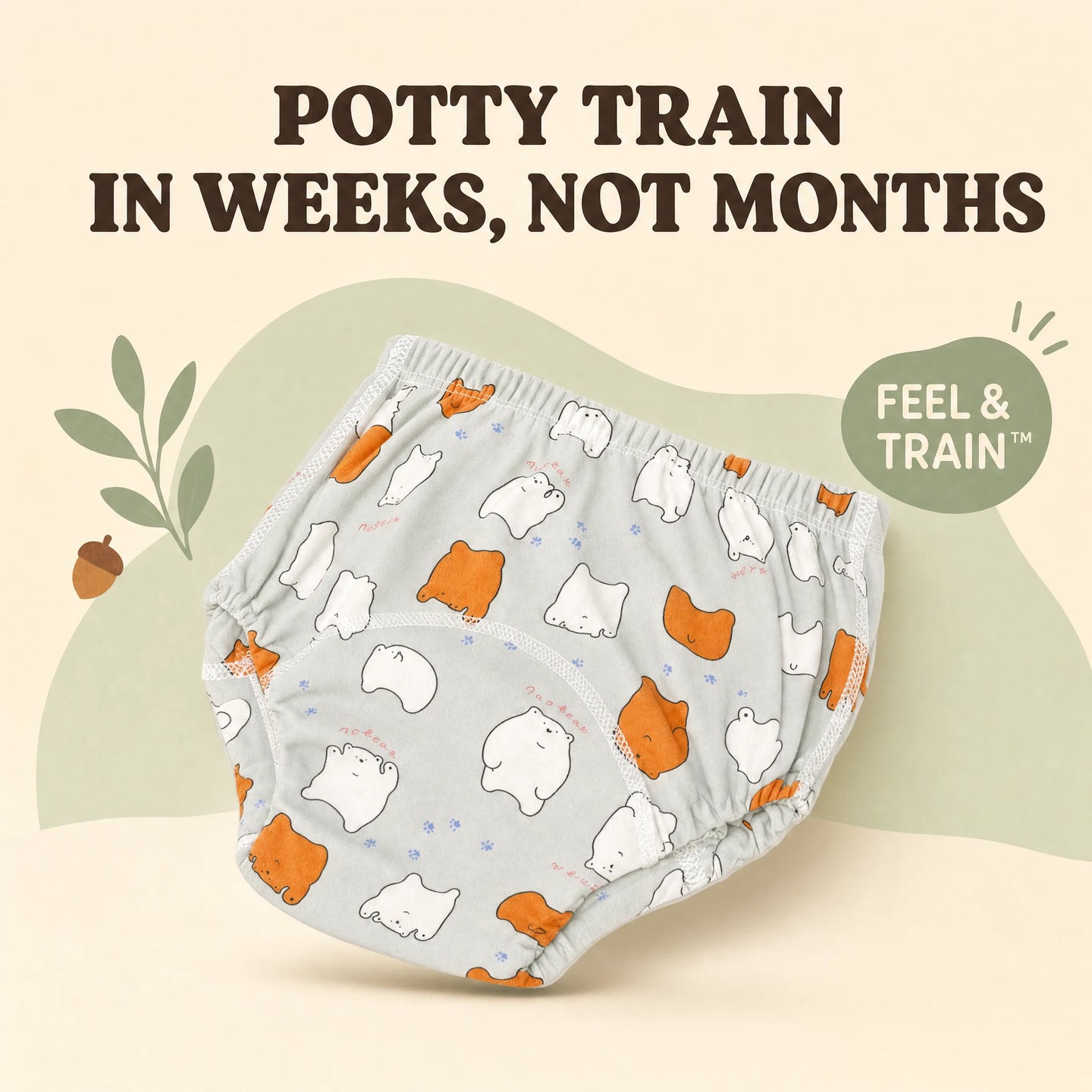 Tinkle Buddy Training Undies - Potty Train in Weeks, Not Months