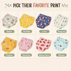 Tinkle Buddy Training Undies - Pattern Options